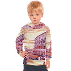 Rome Colosseo, Italy Kids  Hooded Pullover by ConteMonfrey