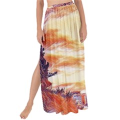 Rome Colosseo, Italy Maxi Chiffon Tie-up Sarong by ConteMonfrey