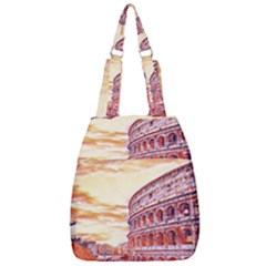 Rome Colosseo, Italy Center Zip Backpack by ConteMonfrey