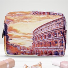 Rome Colosseo, Italy Make Up Pouch (medium) by ConteMonfrey