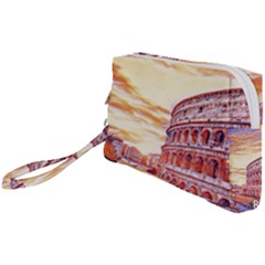 Rome Colosseo, Italy Wristlet Pouch Bag (small) by ConteMonfrey