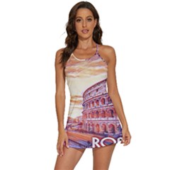 Rome Colosseo, Italy 2-in-1 Flare Activity Dress by ConteMonfrey