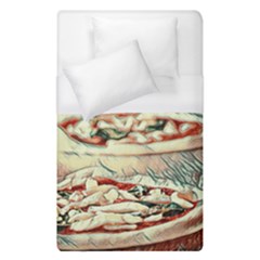 Naples Pizza On The Making Duvet Cover (single Size) by ConteMonfrey