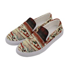 Naples Pizza On The Making Women s Canvas Slip Ons by ConteMonfrey