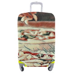 Naples Pizza On The Making Luggage Cover (medium) by ConteMonfrey