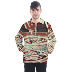 Naples Pizza On The Making Men s Half Zip Pullover by ConteMonfrey