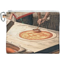 Let`s Make Pizza Canvas Cosmetic Bag (xxxl) by ConteMonfrey