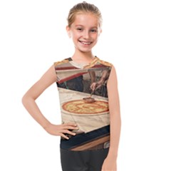 Let`s Make Pizza Kids  Mesh Tank Top by ConteMonfrey