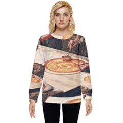 Let`s Make Pizza Hidden Pocket Sweatshirt by ConteMonfrey