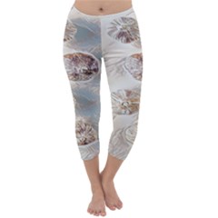 There`s Not Such A Thing As Too Much Garlic! Capri Winter Leggings  by ConteMonfrey