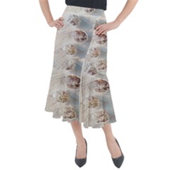 There`s Not Such A Thing As Too Much Garlic! Midi Mermaid Skirt by ConteMonfrey