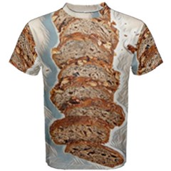 Bread Is Life - Italian Food Men s Cotton Tee by ConteMonfrey