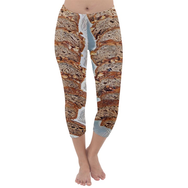 Bread Is Life - Italian Food Capri Winter Leggings 