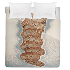 Bread Is Life - Italian Food Duvet Cover Double Side (queen Size) by ConteMonfrey