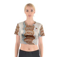 Bread Is Life - Italian Food Cotton Crop Top by ConteMonfrey