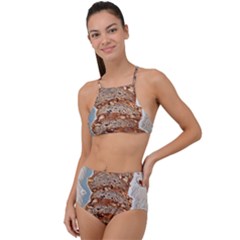 Bread Is Life - Italian Food High Waist Tankini Set by ConteMonfrey