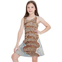 Bread Is Life - Italian Food Kids  Lightweight Sleeveless Dress by ConteMonfrey