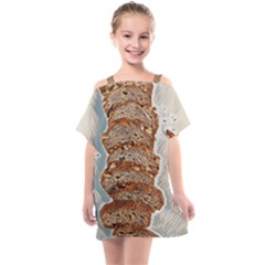 Bread Is Life - Italian Food Kids  One Piece Chiffon Dress by ConteMonfrey