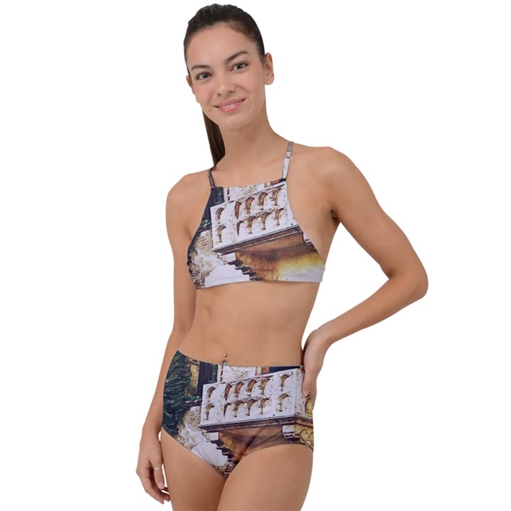 Juliet`s Windows   High Waist Tankini Set