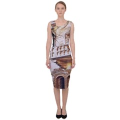 Juliet`s Windows   Sleeveless Pencil Dress by ConteMonfrey