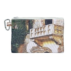 Juliet`s Windows   Canvas Cosmetic Bag (large) by ConteMonfrey