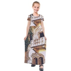 Juliet`s Windows   Kids  Short Sleeve Maxi Dress by ConteMonfrey