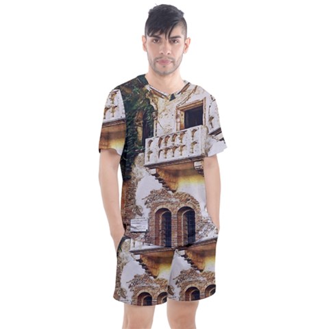 Juliet`s Windows   Men s Mesh Tee And Shorts Set by ConteMonfrey