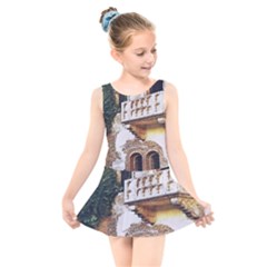 Juliet`s Windows   Kids  Skater Dress Swimsuit by ConteMonfrey