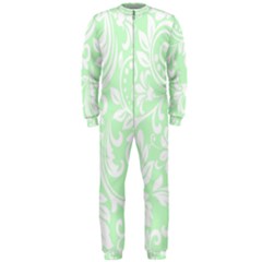 Clean Ornament Tribal Flowers  Onepiece Jumpsuit (men) by ConteMonfrey