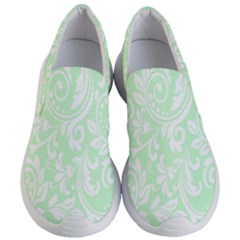 Clean Ornament Tribal Flowers  Women s Lightweight Slip Ons by ConteMonfrey