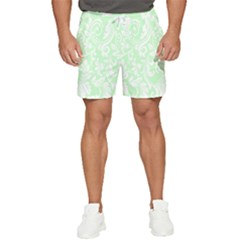 Clean Ornament Tribal Flowers  Men s Runner Shorts by ConteMonfrey