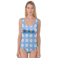 Abstract Stylish Design Pattern Blue Princess Tank Leotard  by brightlightarts