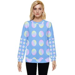 Abstract Stylish Design Pattern Blue Hidden Pocket Sweatshirt by brightlightarts