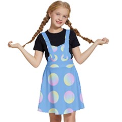 Abstract Stylish Design Pattern Blue Kids  Apron Dress by brightlightarts