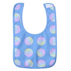 Abstract Stylish Design Pattern Blue Baby Bib by brightlightarts