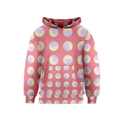 Abstract Stylish Design Pattern Red Kids  Pullover Hoodie