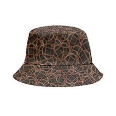 Random Abstract Geometry Motif Pattern Bucket Hat by dflcprintsclothing