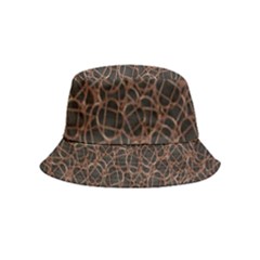 Random Abstract Geometry Motif Pattern Bucket Hat (kids) by dflcprintsclothing