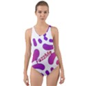  Im Fourth Dimension Fazzme Cut-Out Back One Piece Swimsuit View1