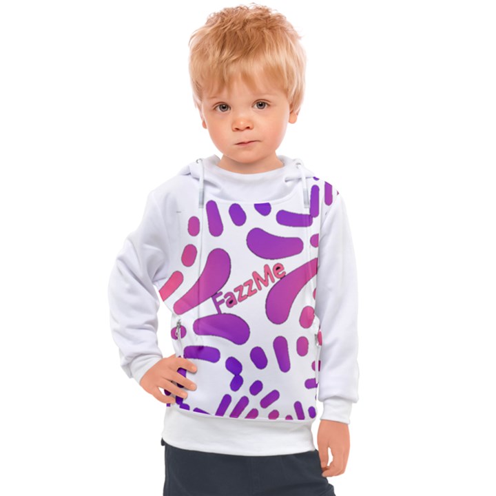  Im Fourth Dimension Fazzme Kids  Hooded Pullover