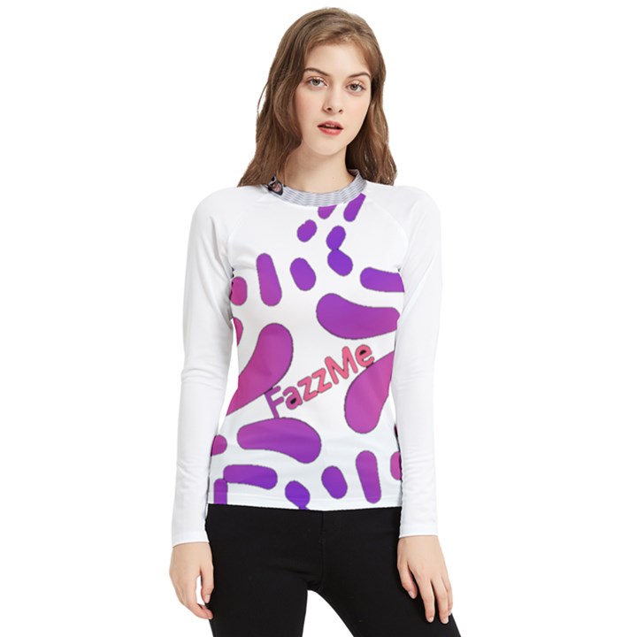  Im Fourth Dimension Fazzme Women s Long Sleeve Rash Guard