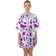  Im Fourth Dimension Fazzme Half Sleeve Satin Kimono  by imanmulyana