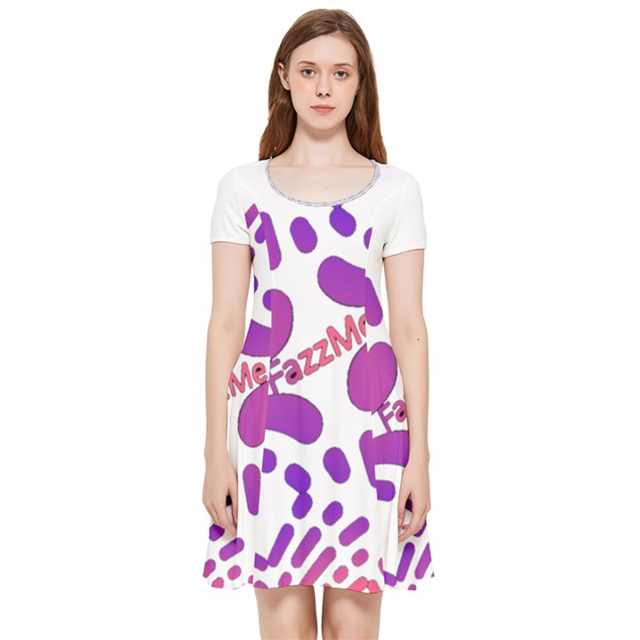  Im Fourth Dimension Fazzme Inside Out Cap Sleeve Dress