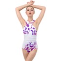  Im Fourth Dimension Fazzme Cross Front Low Back Swimsuit View1