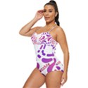  Im Fourth Dimension Fazzme Retro Full Coverage Swimsuit View2