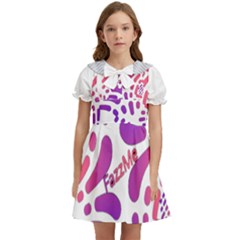  Im Fourth Dimension Fazzme Kids  Bow Tie Puff Sleeve Dress by imanmulyana