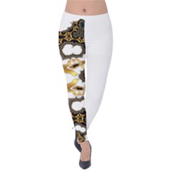  Im Fourth Dimension Trockit Velvet Leggings