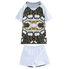  Im Fourth Dimension Trockit Kids  Swim Tee And Shorts Set by imanmulyana