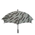 Pale Multicolored Stripes Pattern Golf Umbrellas View3