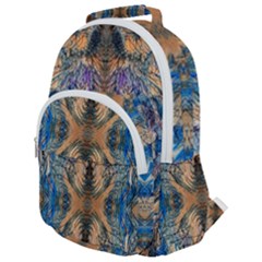 Blend Friday  Rounded Multi Pocket Backpack by kaleidomarblingart